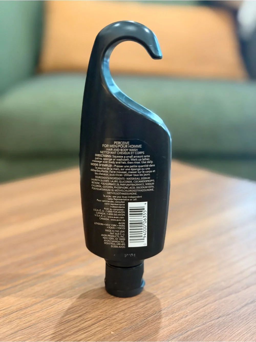 NEW Avon Perceive for Men Hair & Body Wash 5 FL OZ